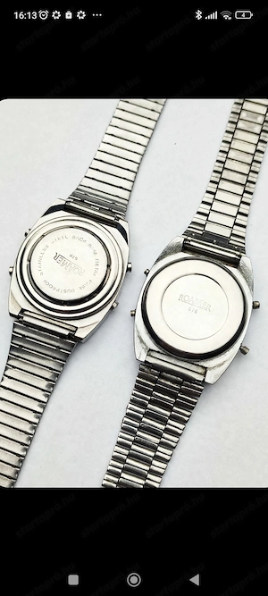 Roamer + Casio - 8db Retro 4 Gombos Melody Digitális Óra - Mind Működik - kép 7